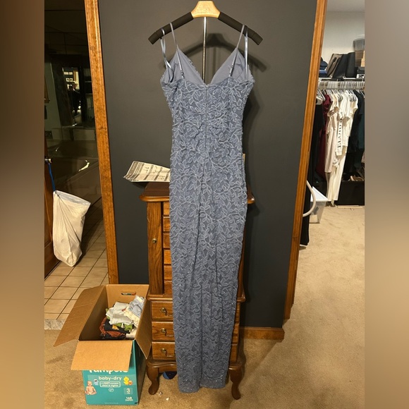 Sparkly blue formal dress | Size: M - Picture 7 of 10